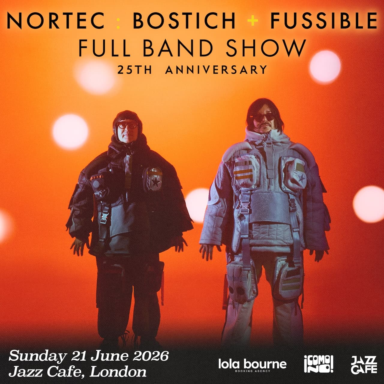 NORTEC: Bostich + FUSSIBLE (FULL BAND) at The Jacc Cafe