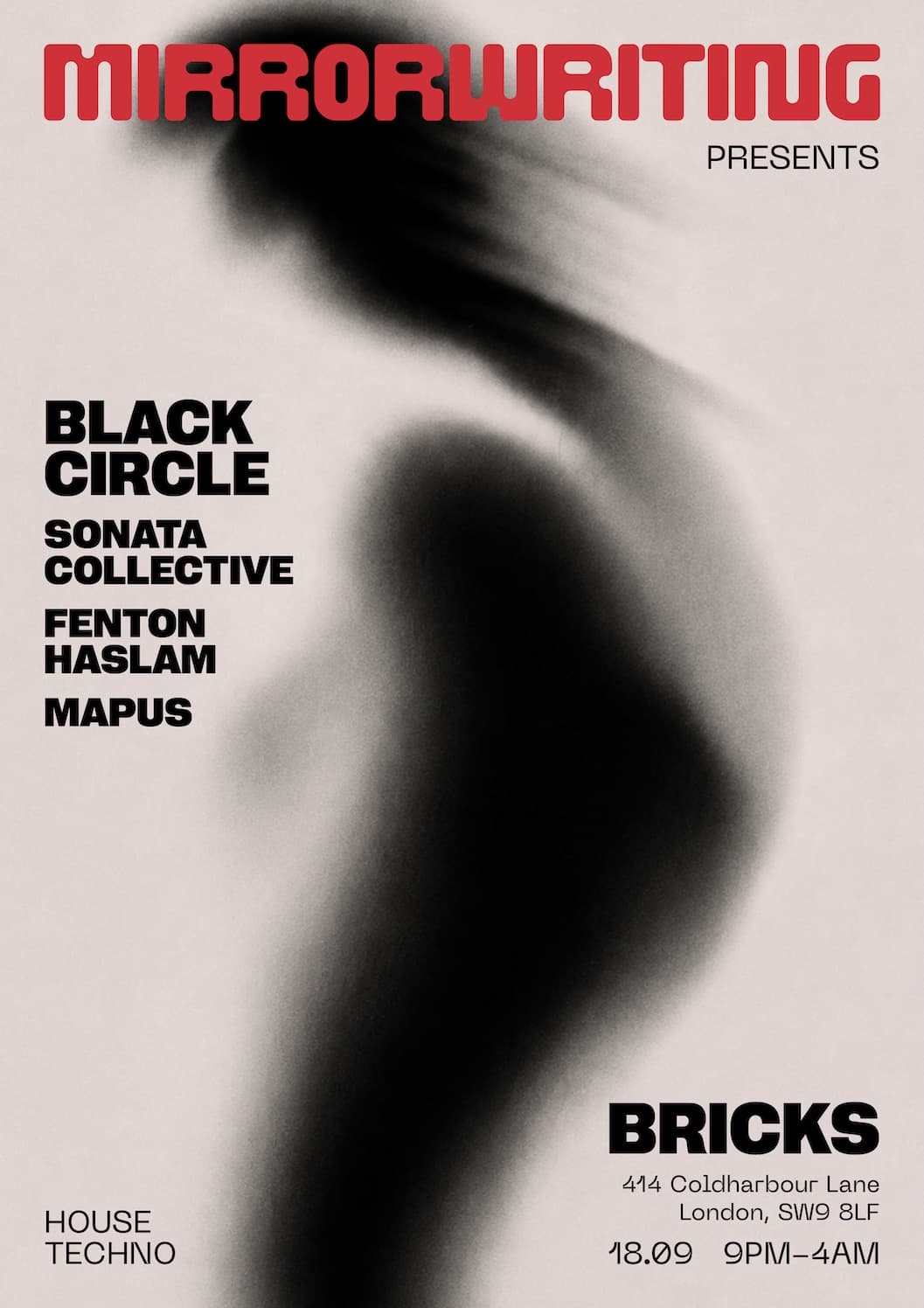 [CANCELLED] MIRR0RWRITING presents: Black Circle