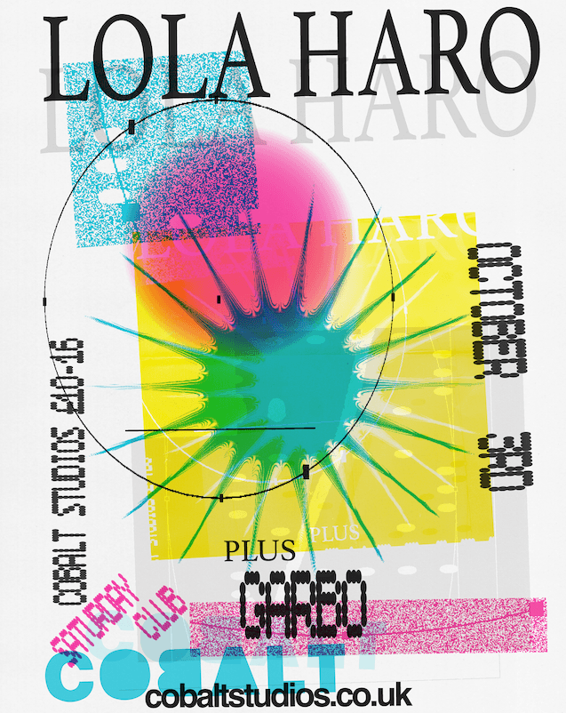Lola Haro + Garbo at Cobalt Studios