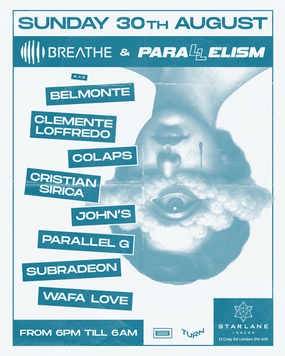 Breathe & Parallelism - 12hr Marathon | From House to Techno at Starlane Pizza Bar