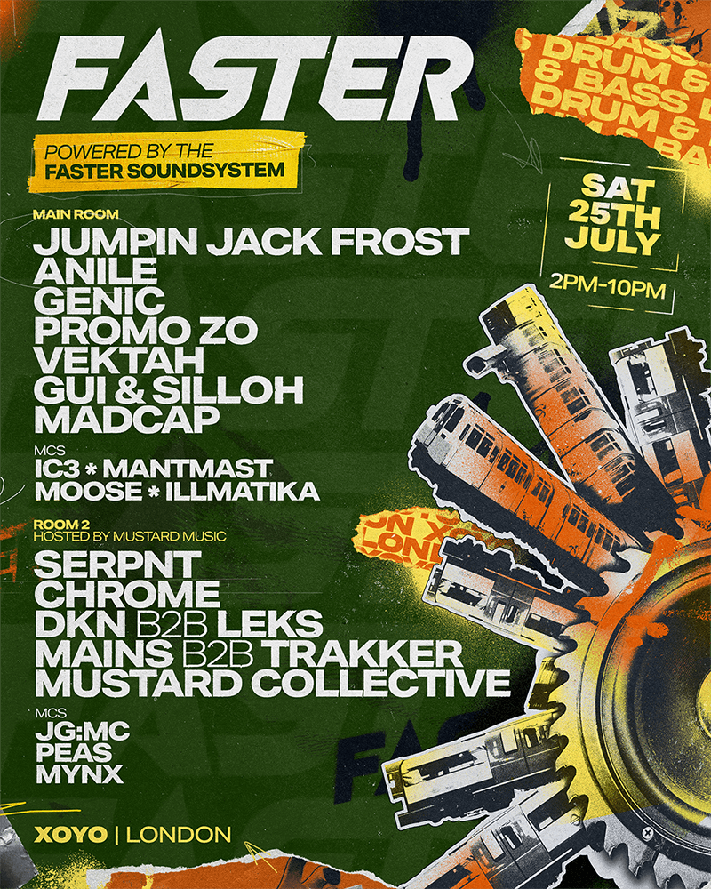 FASTER DnB - XOYO at XOYO