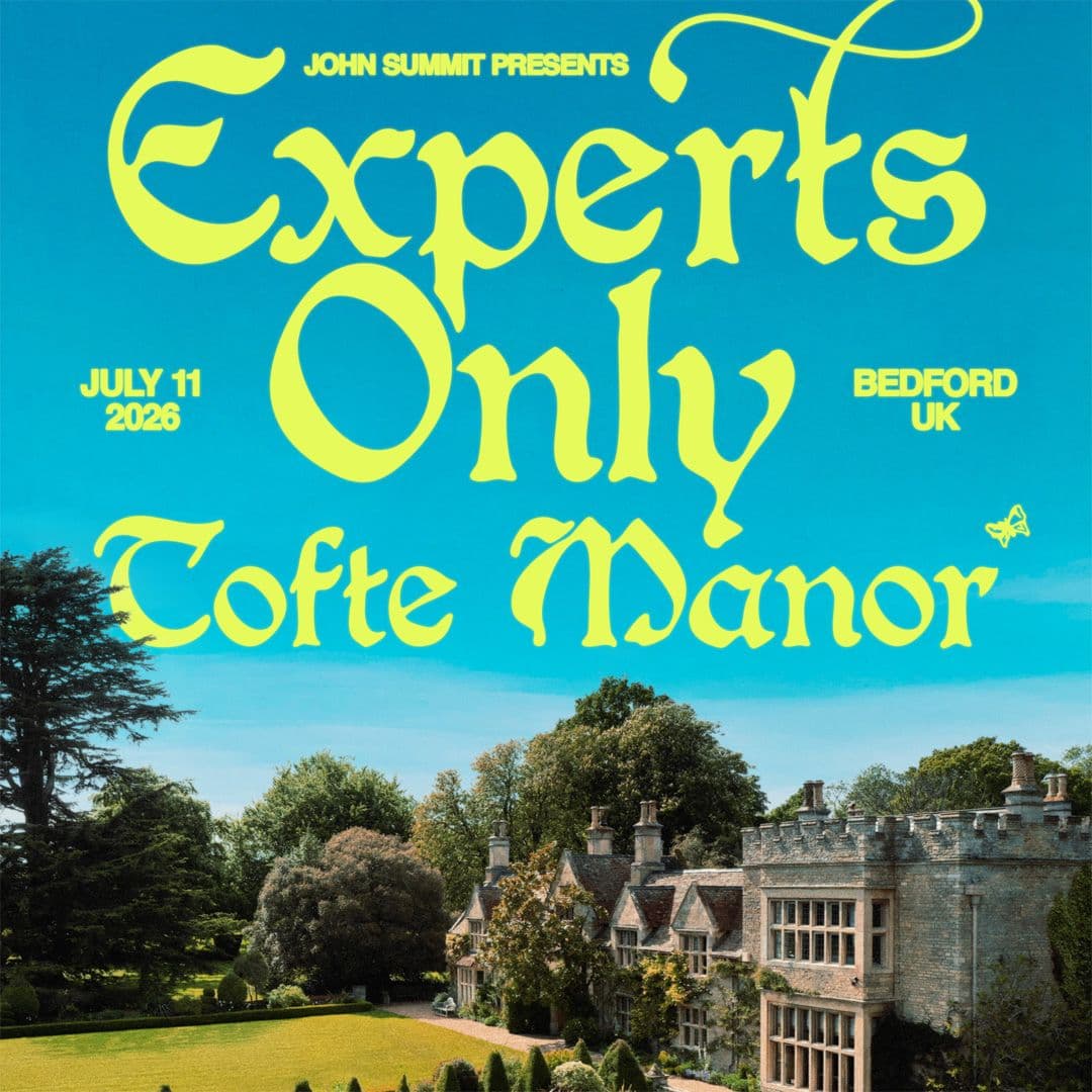 John Summit presents Experts Only UK Debut at Tofte Manor