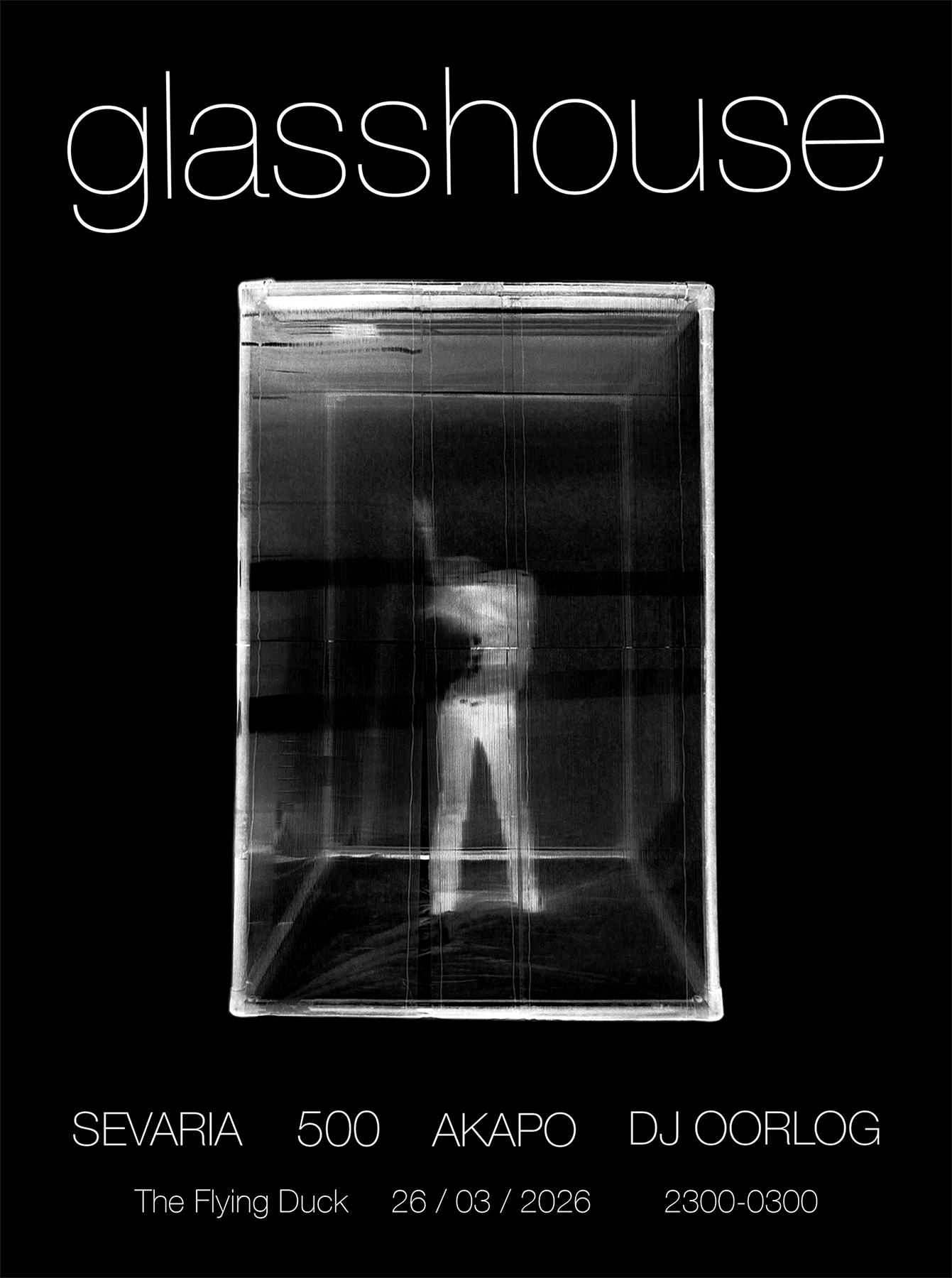 Glasshouse x The Flying Duck at The Flying Duck