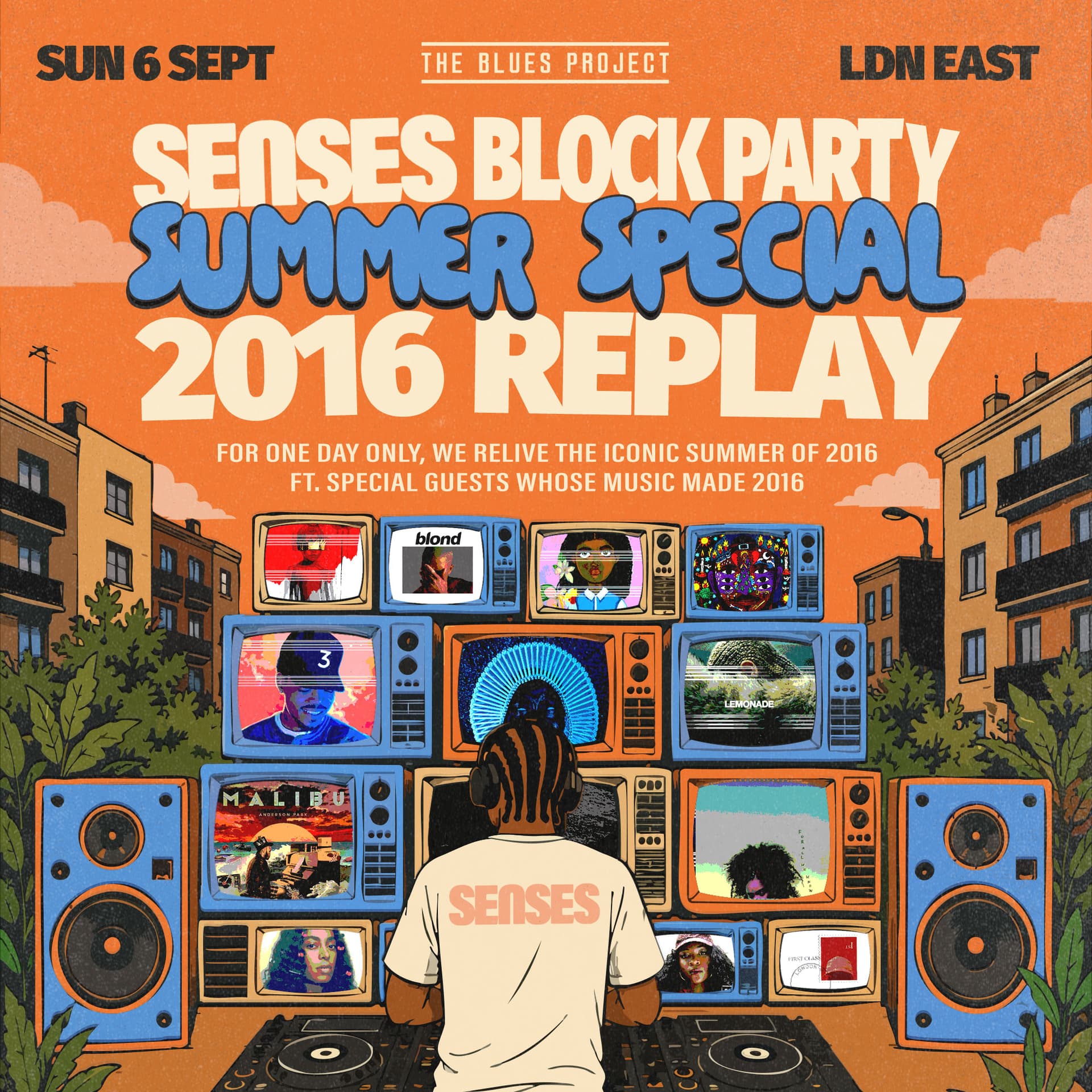 2016 Replay: SENSES Block Party (Summer Special) at LDN EAST