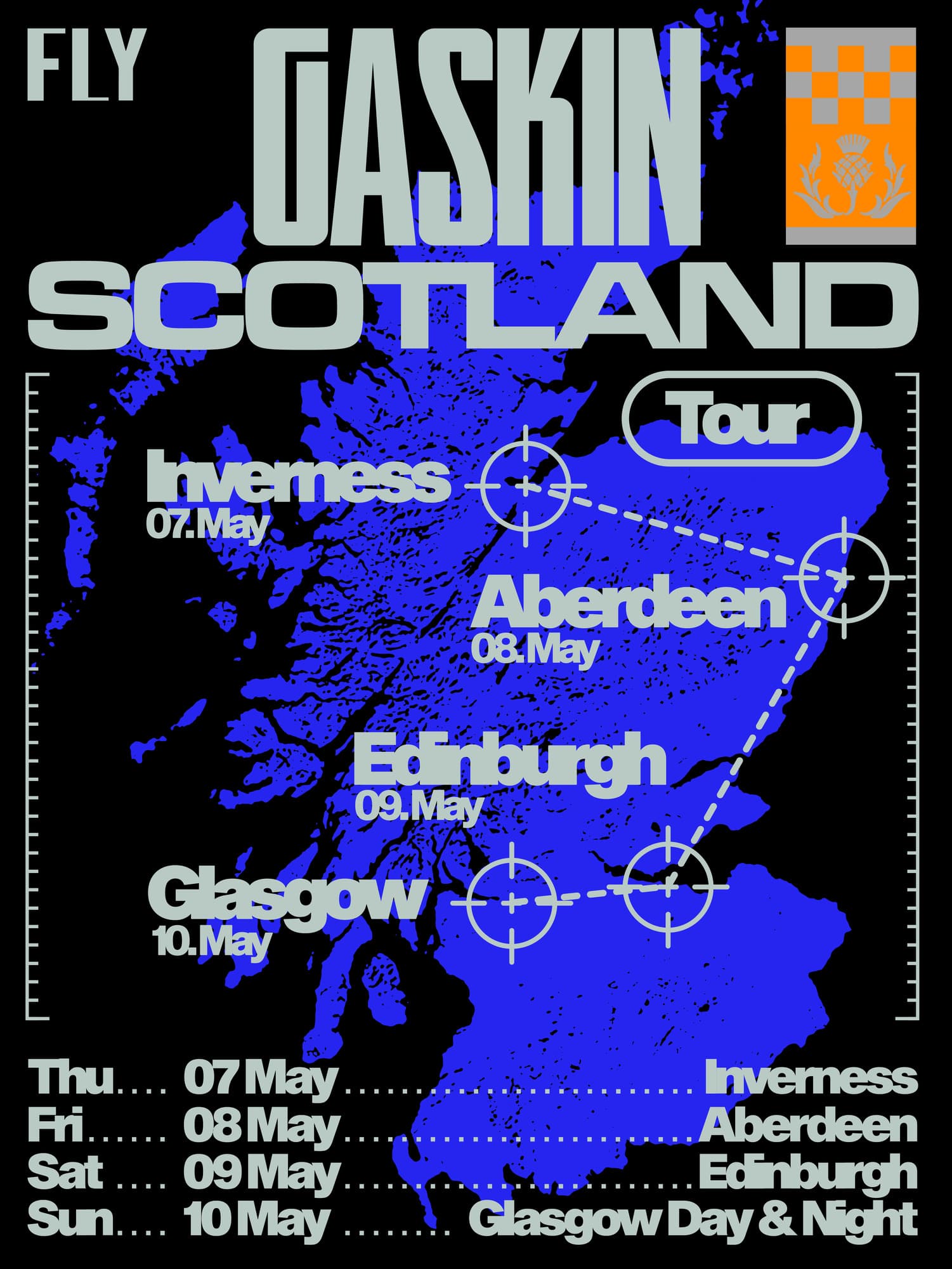 FLY // Gaskin - Glasgow [Night] at Sub Club