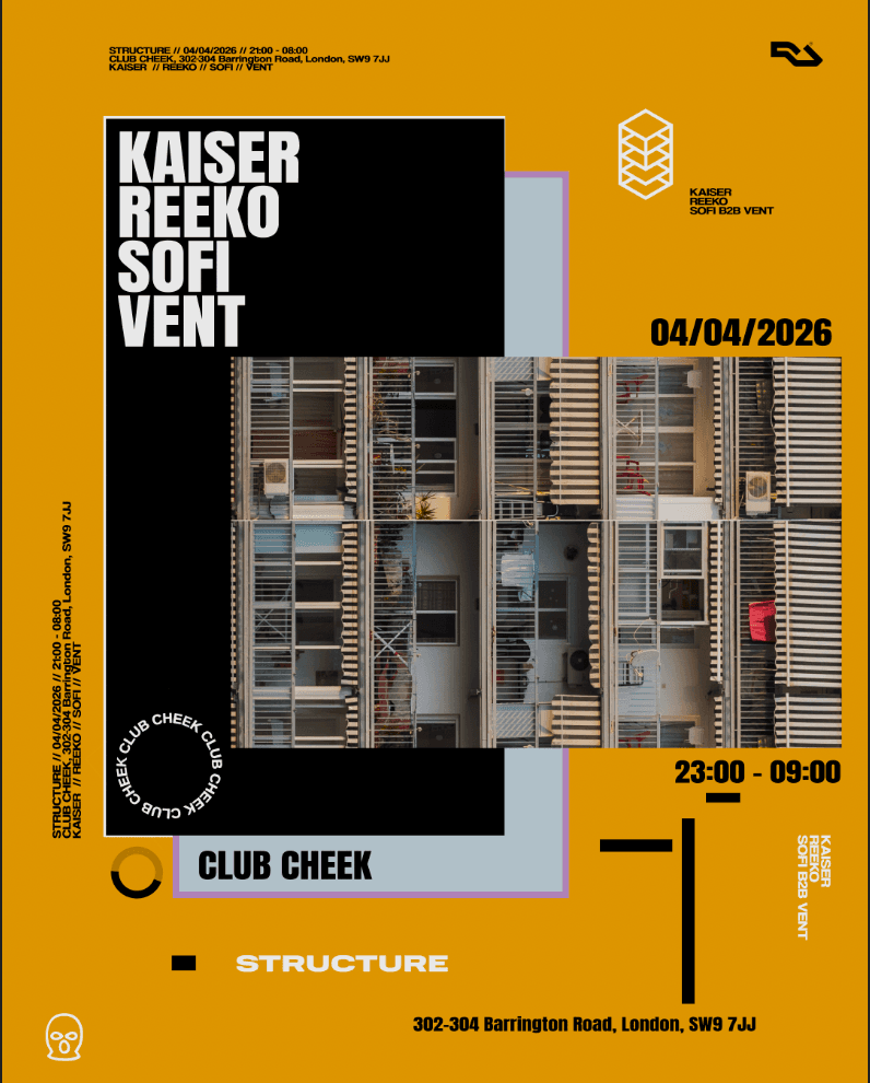 STRUCTURE EXTENDED at Club Cheek