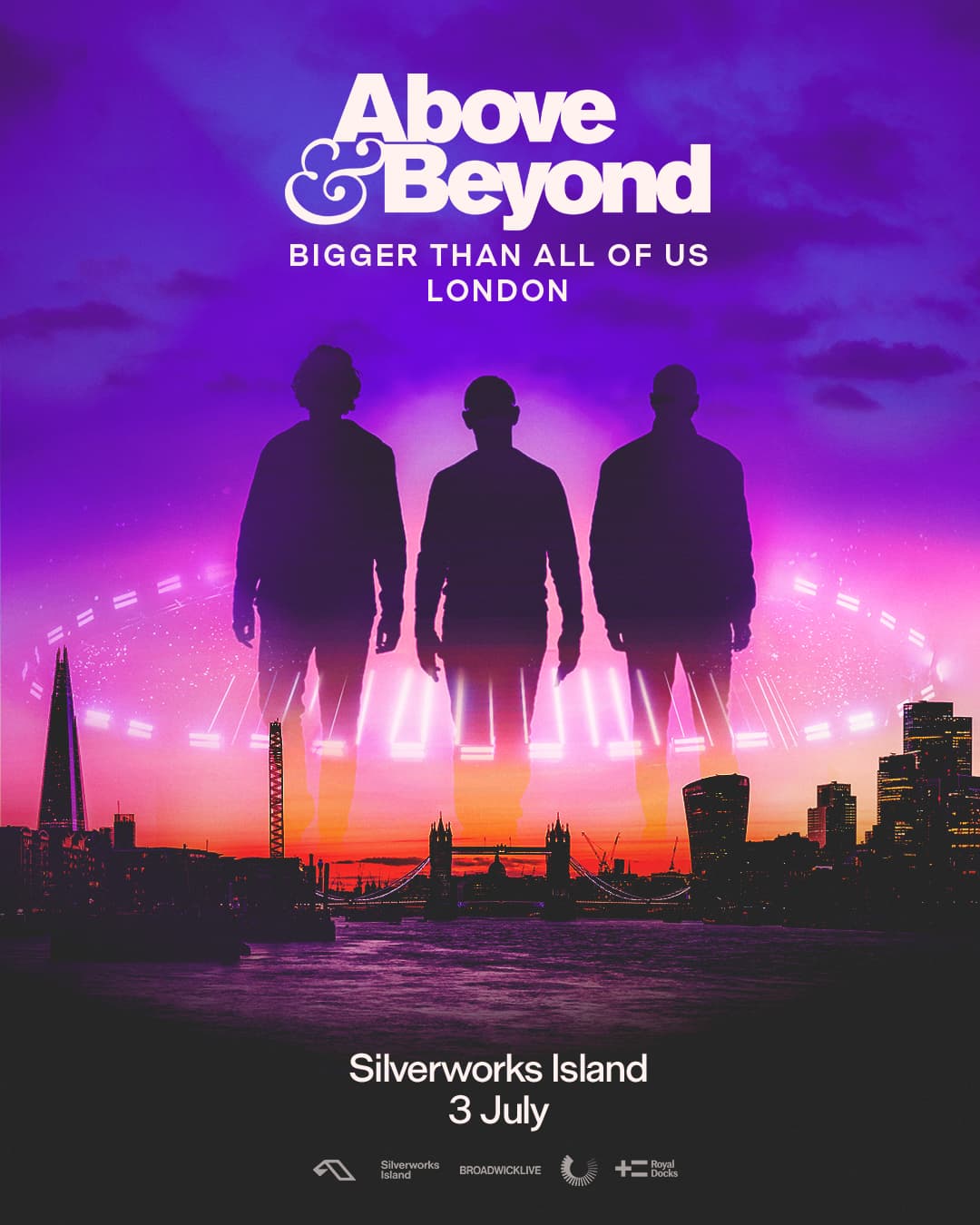 Above & Beyond: Bigger Than All Of Us at Silverworks Island