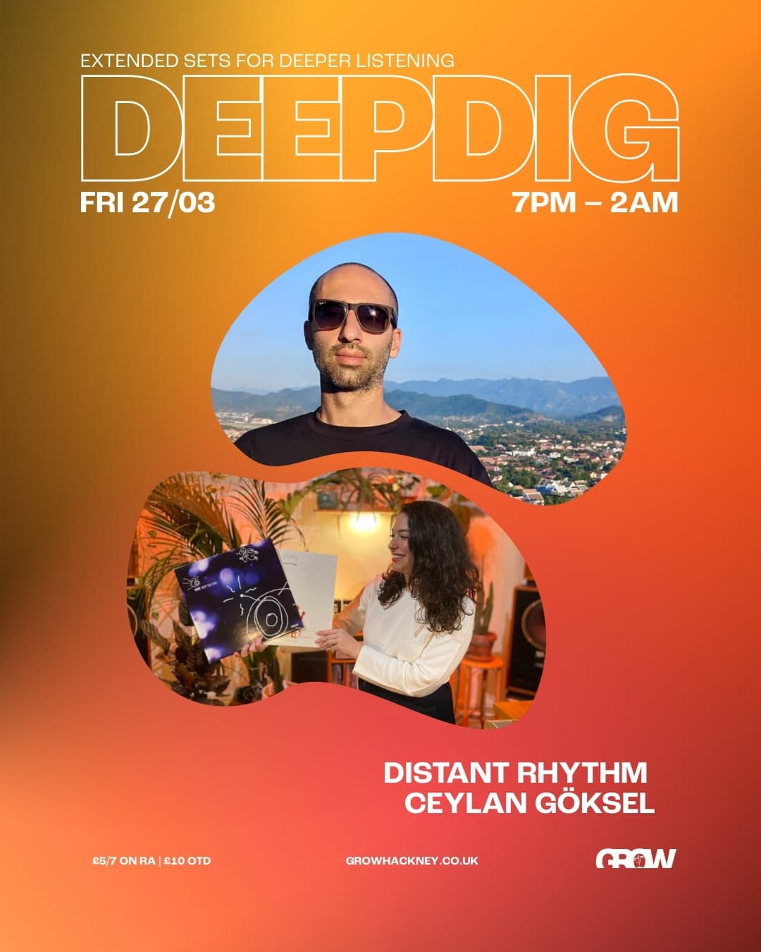 DeepDig: Distant Rhythm // Ceylan Göksel at The Grow