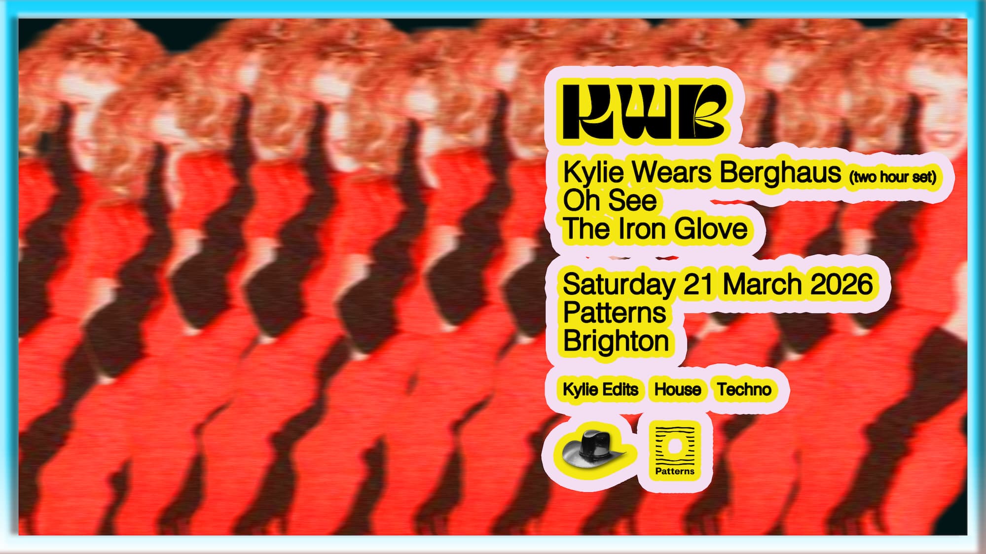 Kylie Wears Berghaus (Brighton Debut) at Patterns Brighton