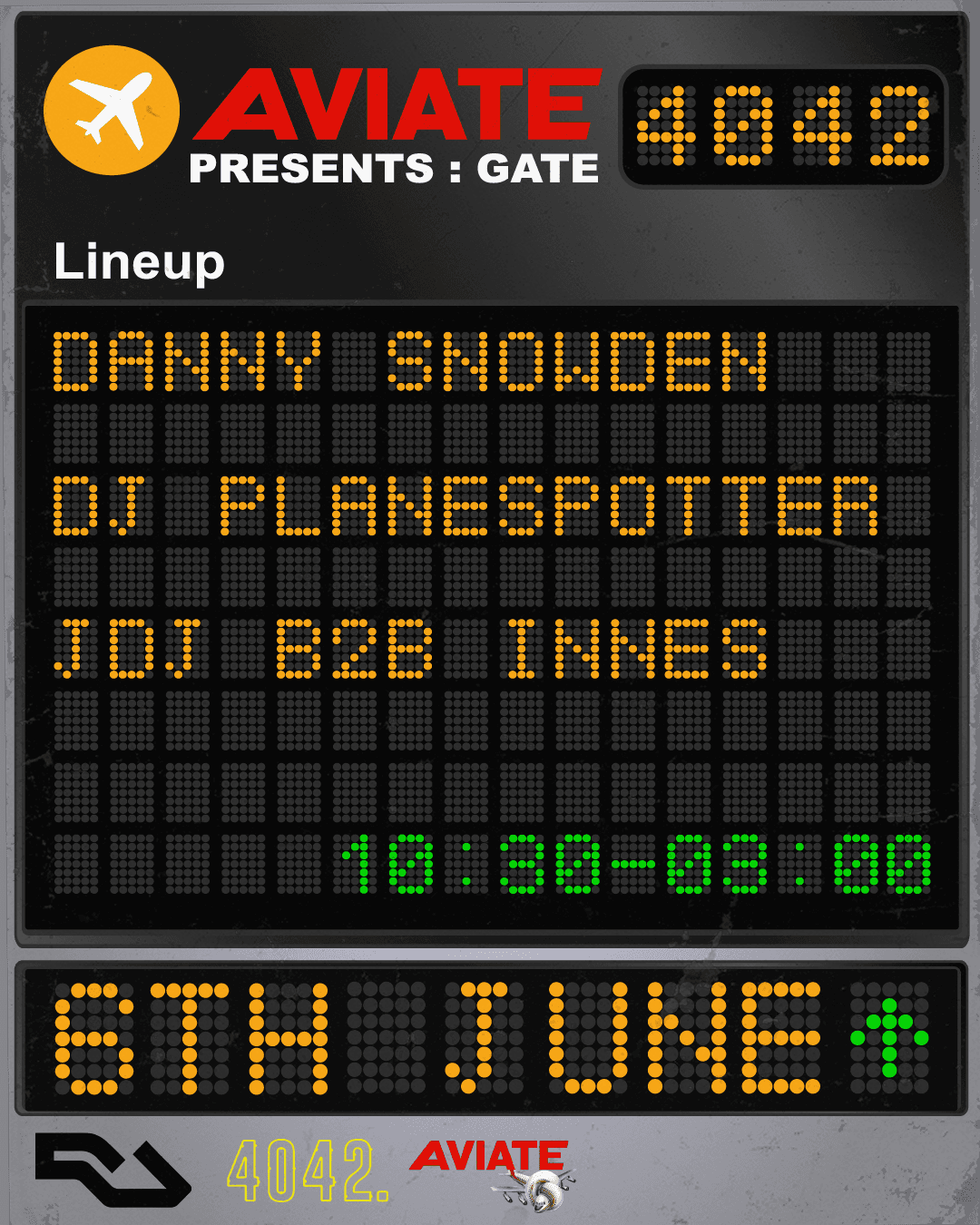 AVIATE presents: Danny Snowden at 4042