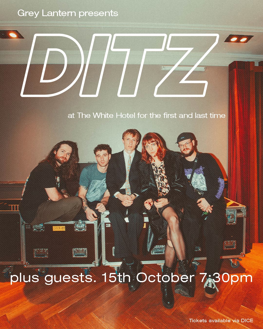 Grey Lantern presents: DITZ at The White Hotel