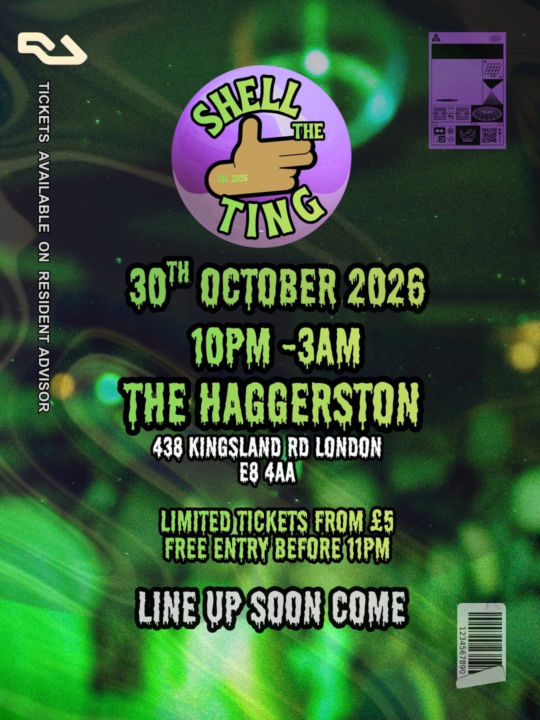 Shell The Ting at The Haggerston