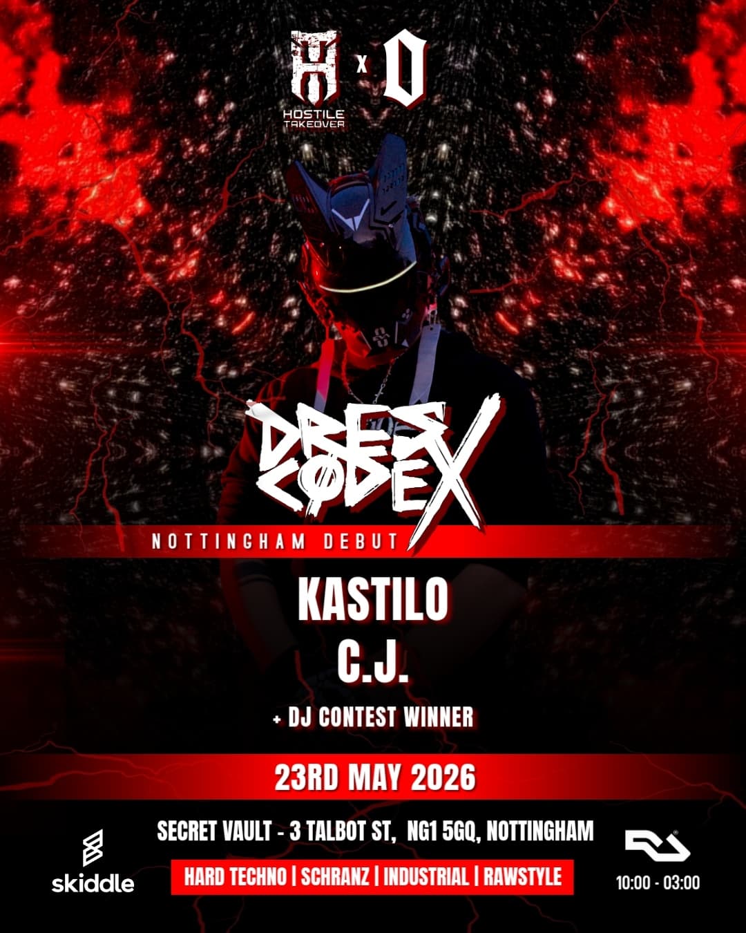 Hostile Takeover X OVERDRIVE: INFERNO PHASE 1 at The Secret Vault
