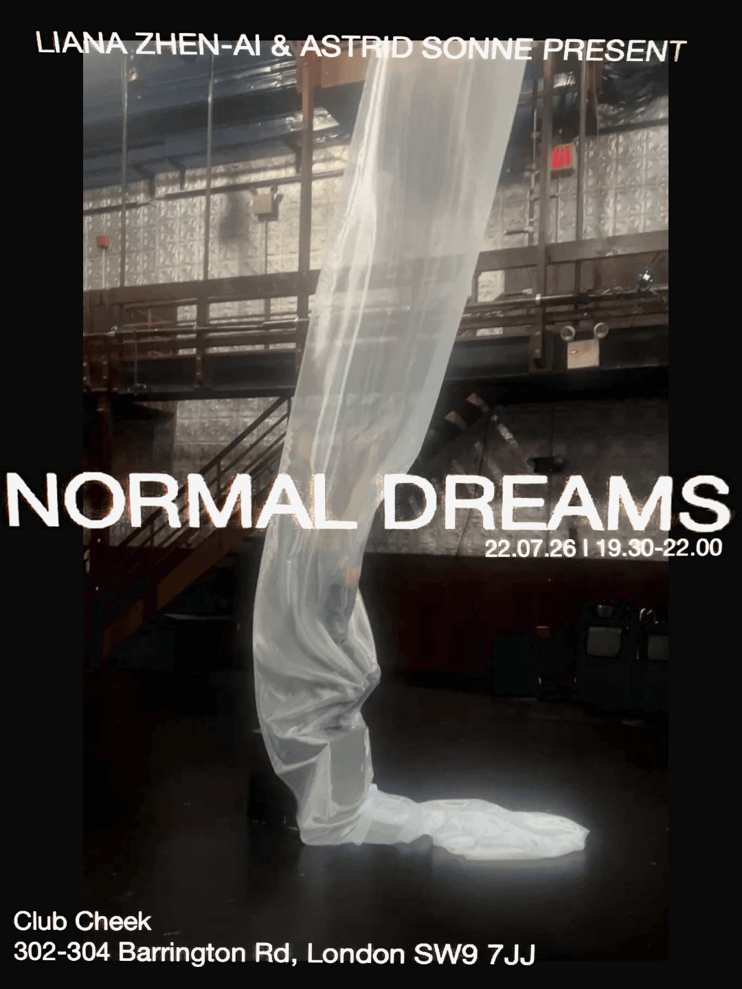 Liana Zhen-Ai & Astrid Sonne present Normal Dreams