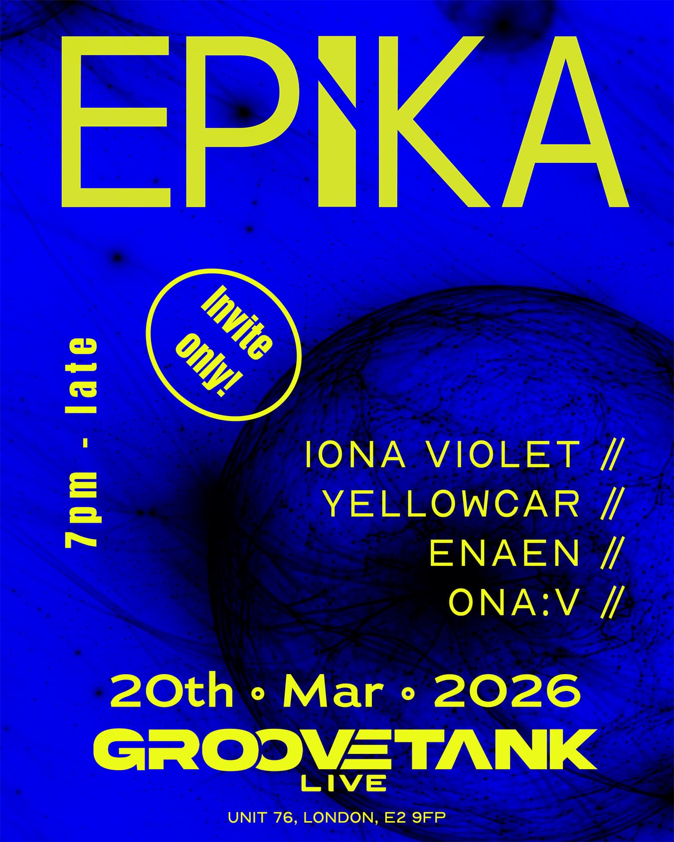 EPiKA at Groovetank  at Groovetank Live