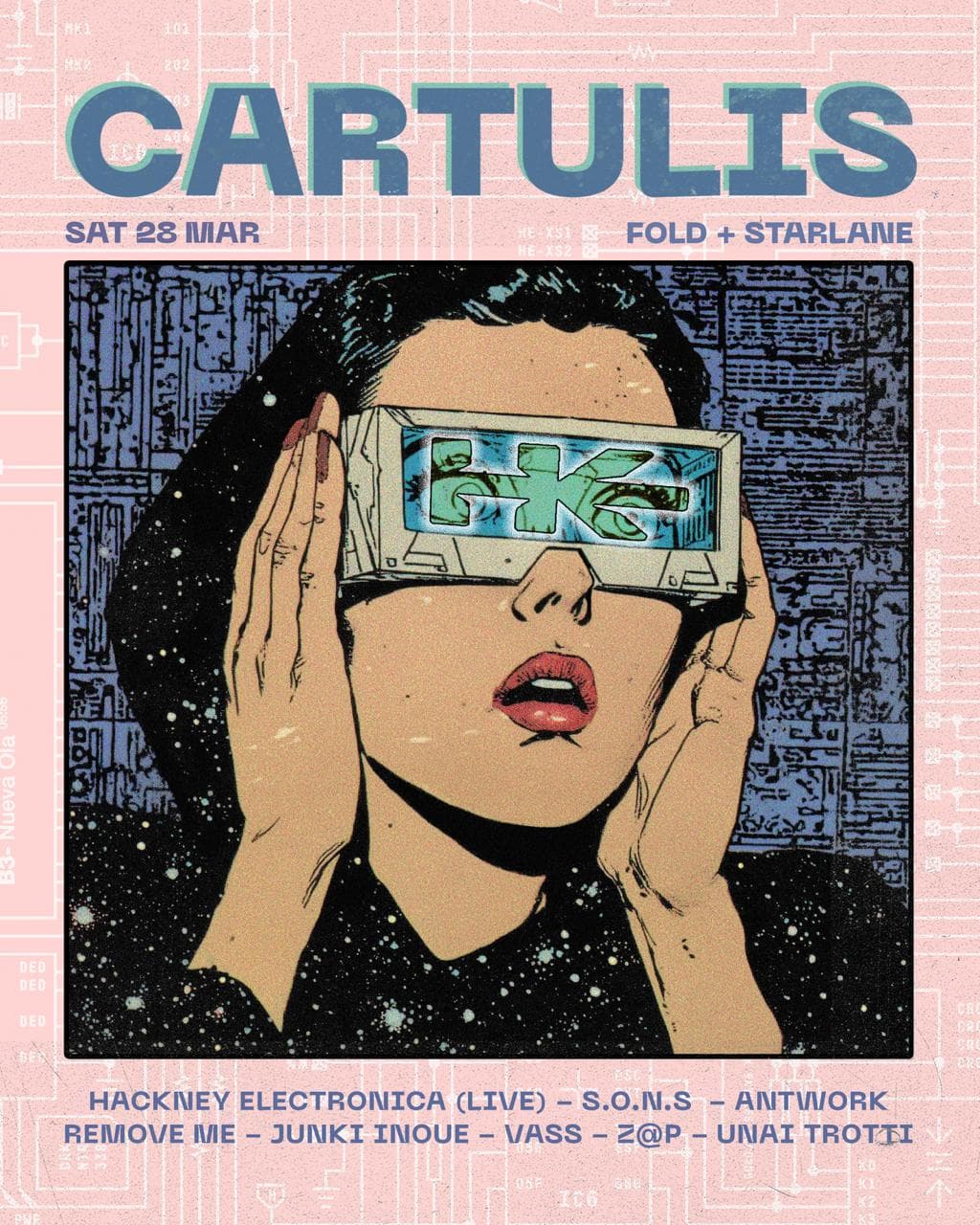 Cartulis March // Hackney Electronica  at FOLD