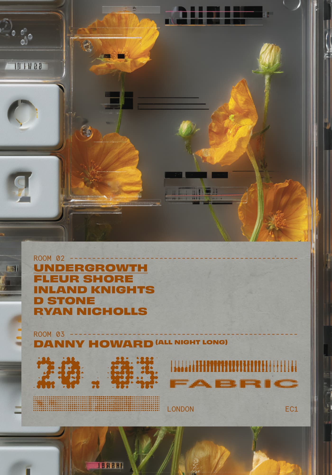 fabric: Fleur Shore, Inland Knights, D Stone, Danny Howard, Ryan Nicholls at FabricXX