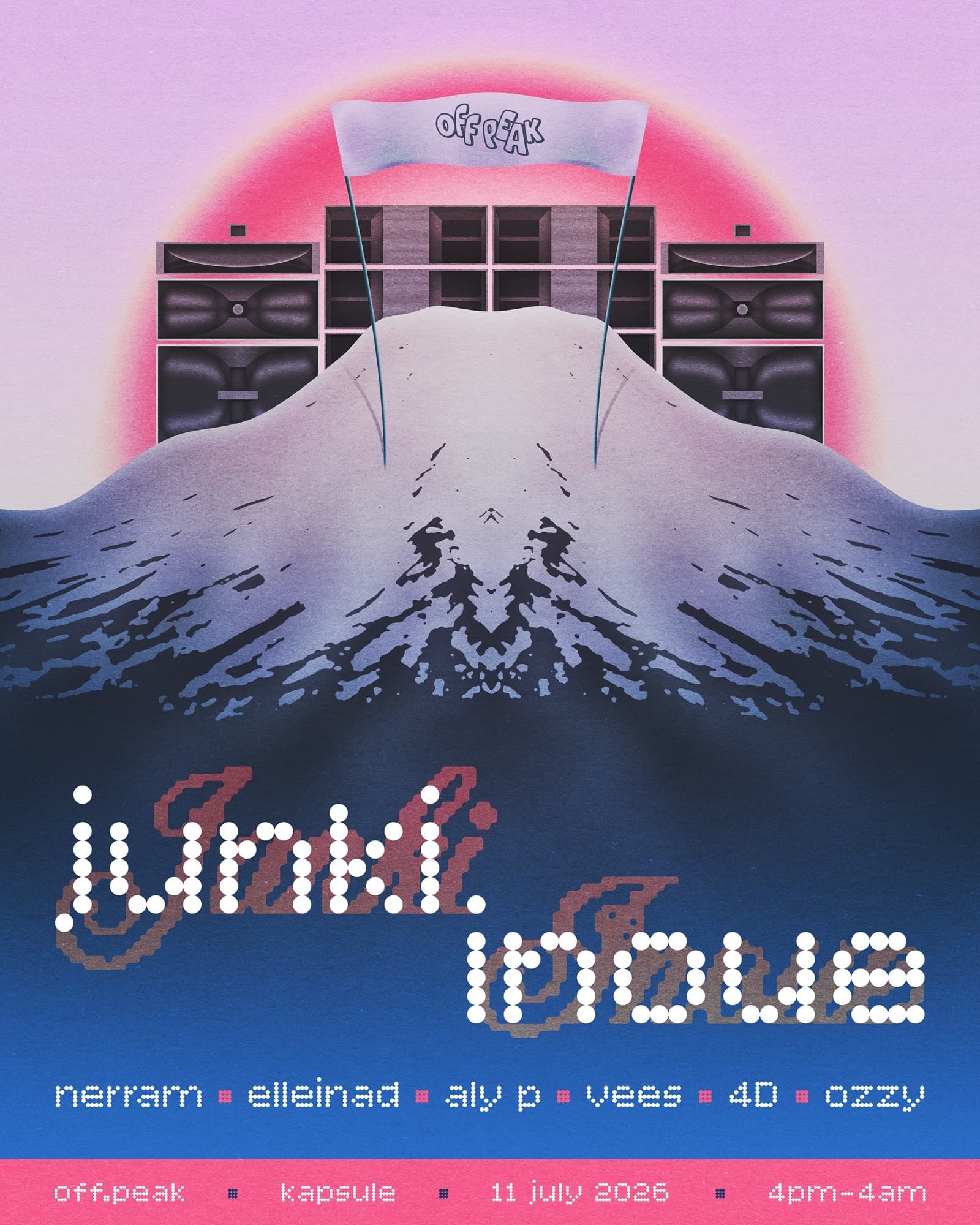 Off.peaK Day & Night with Junki Inoue, 4D & Residents at Kapsule