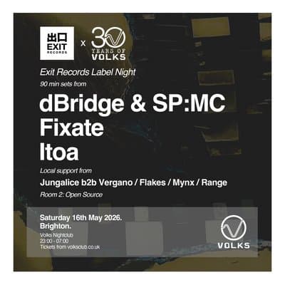 Exit Records X 30 Years of Volks at Volks