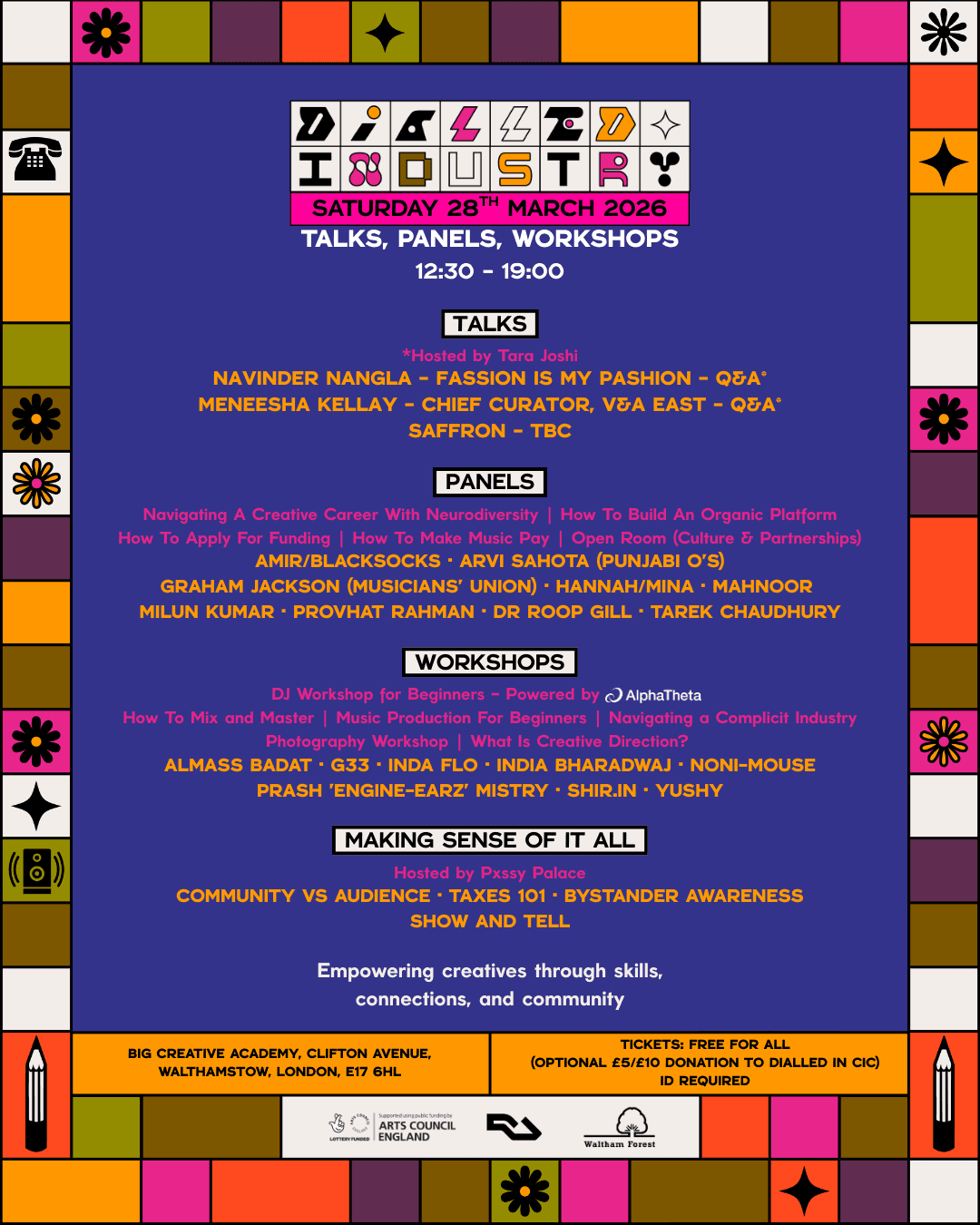 Dialled Industry at Big Creative Academy