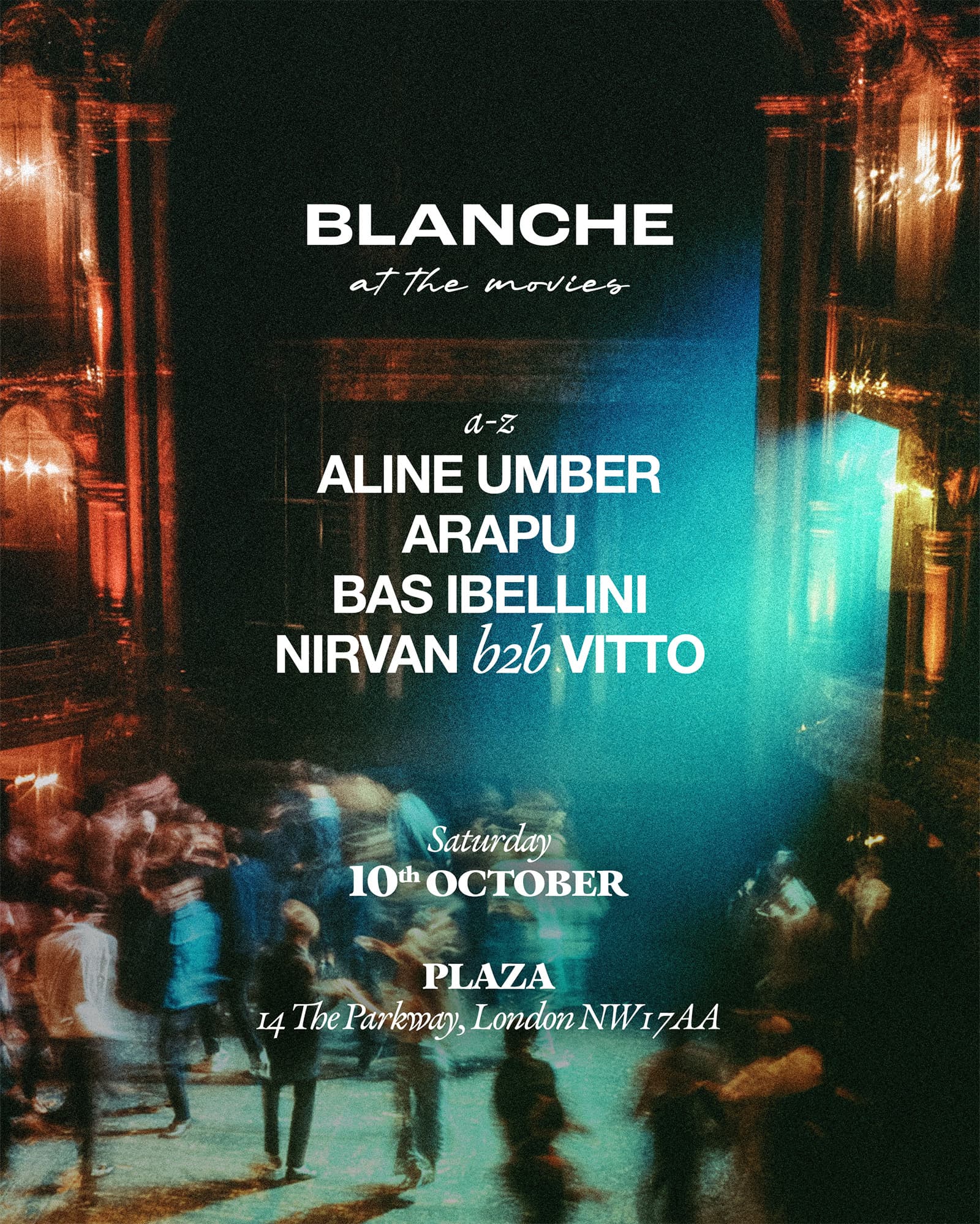 Blanche at the Movies with Aline Umber, Arapu and Bas Ibellini