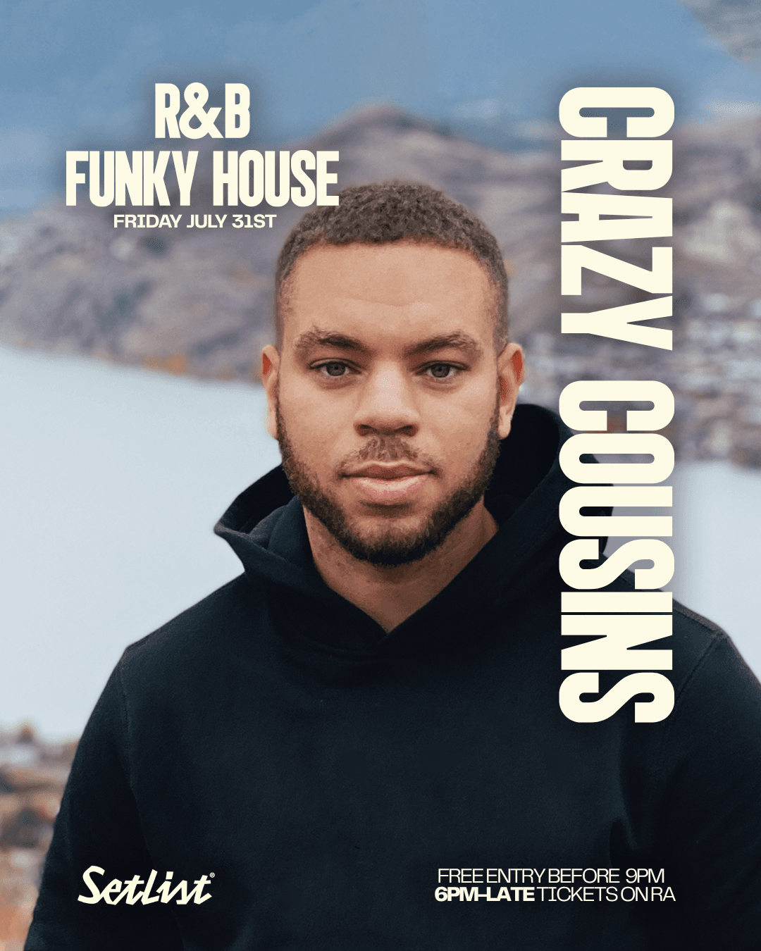 R&B AND FUNKY HOUSE NIGHT presents CRAZY COUSINS at Setlist @ Somerset House