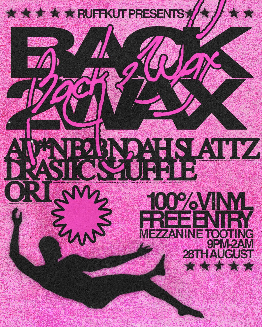 Ruffkut presents: Back 2 Wax at Mezzanine - Tooting