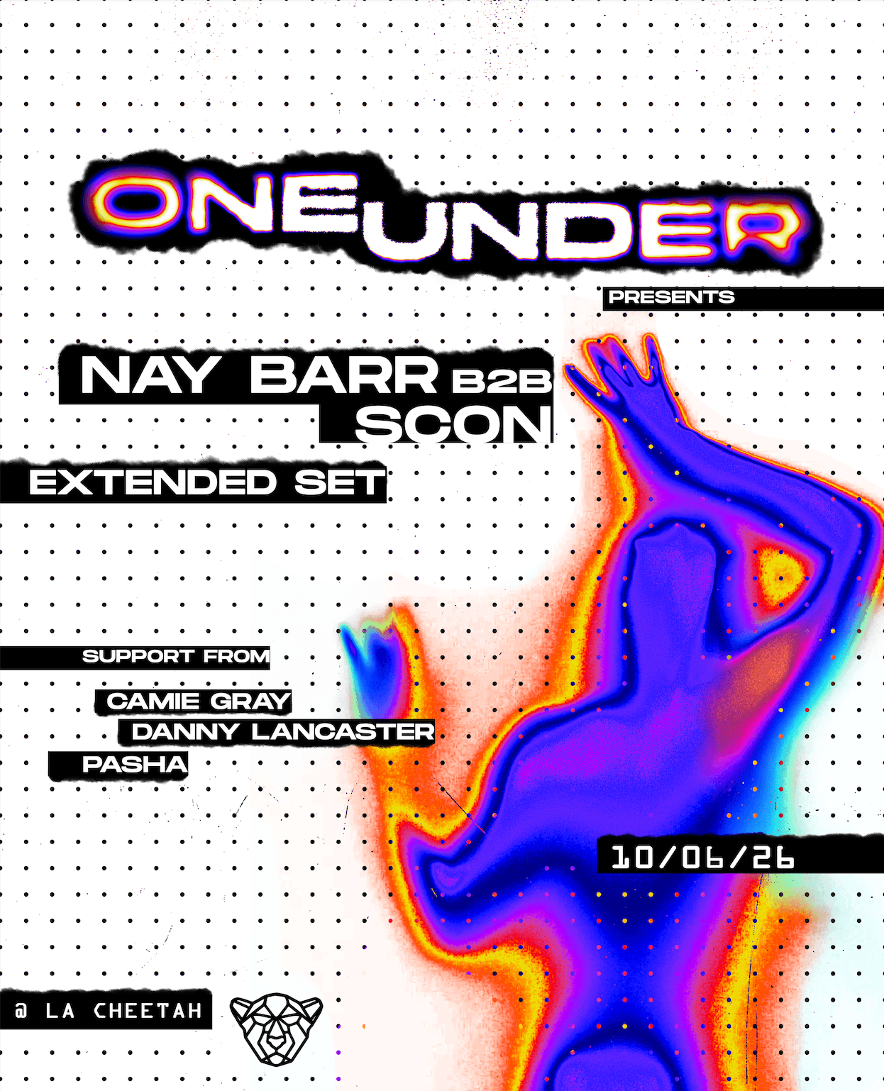 One Under presents: Nay Barr b2b Scon at La Cheetah Club