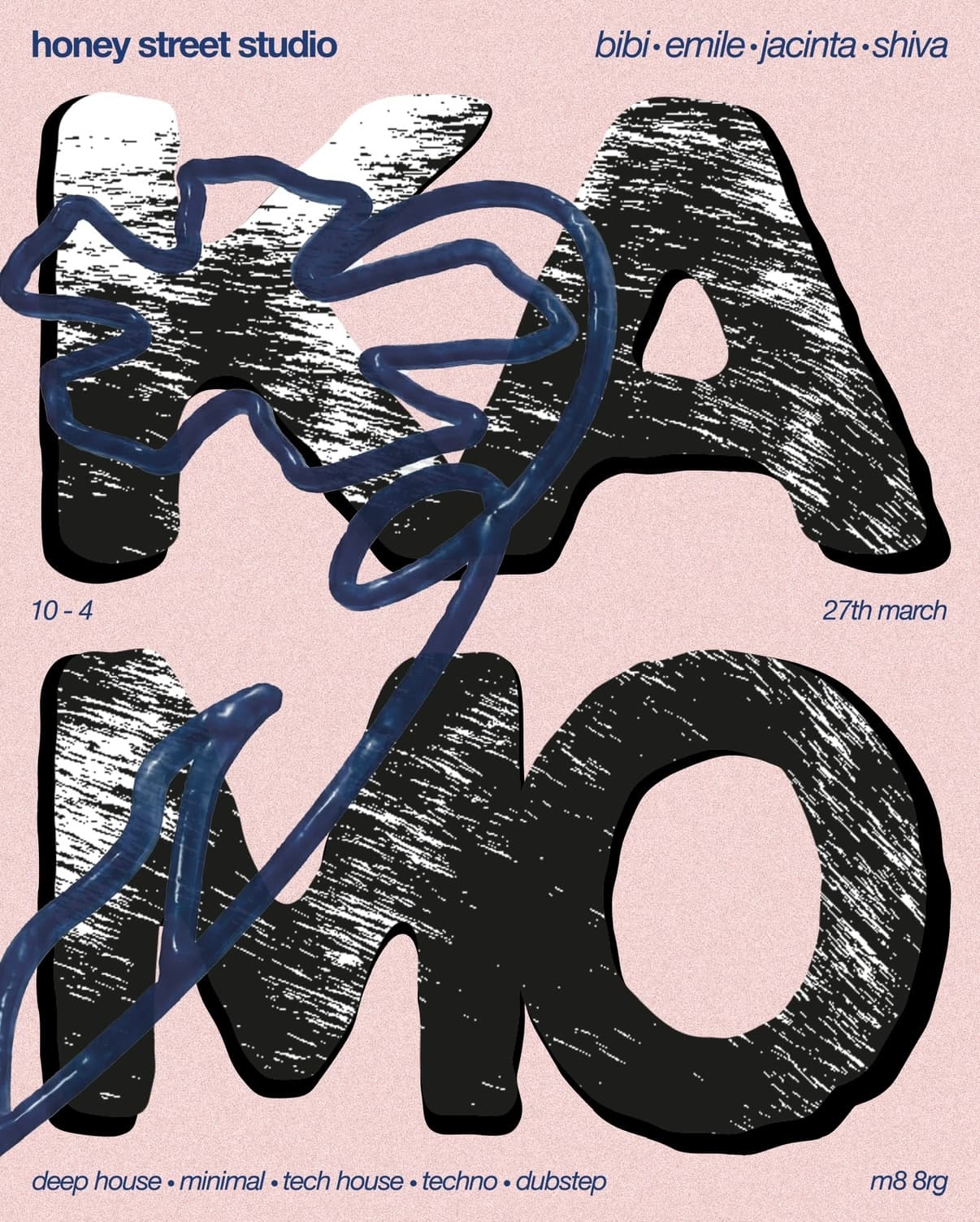 kamo at Honey Street Studio at Honey Street Studio