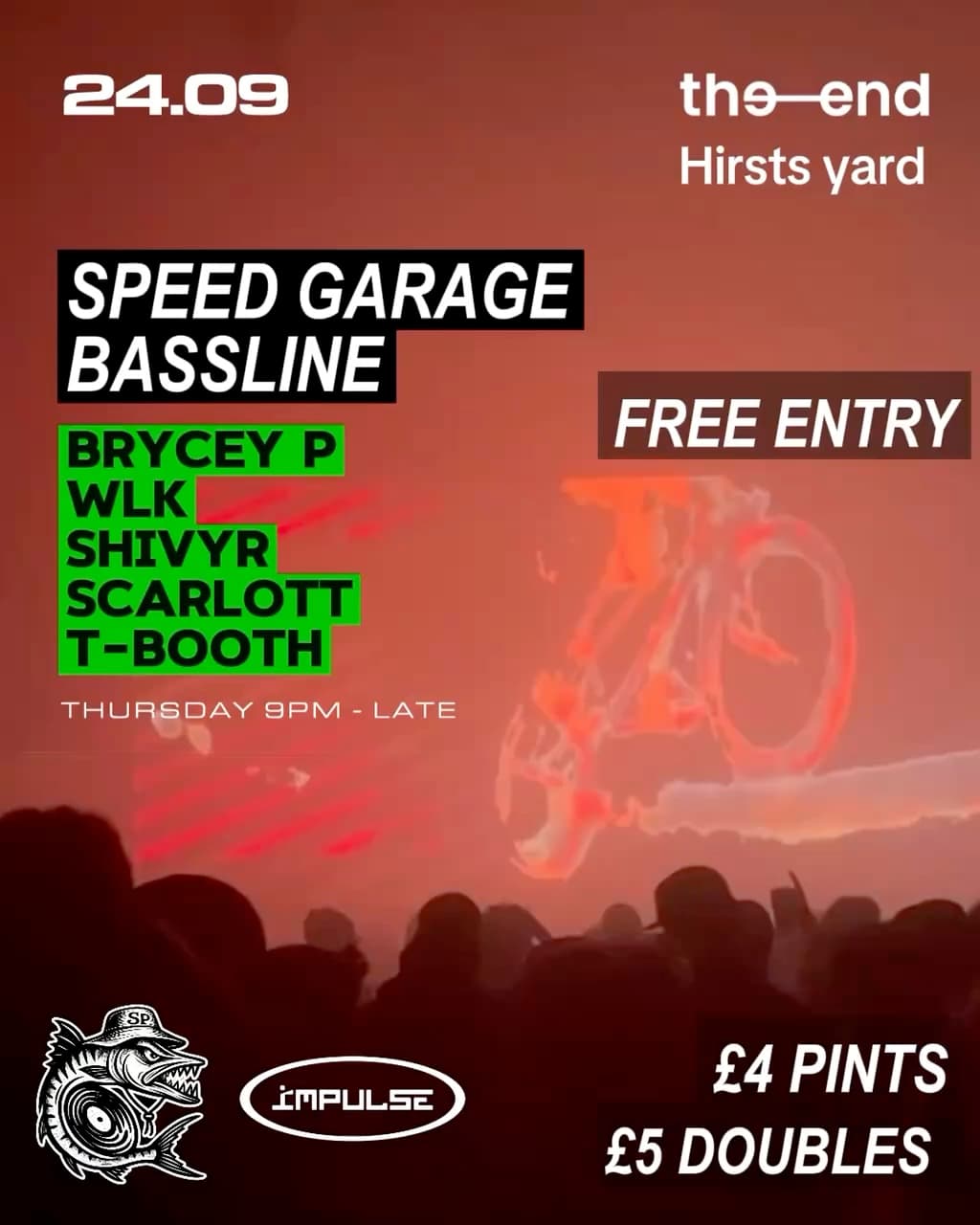 Speed Garage & Baseline - Standard Procedures x Impulse @The End