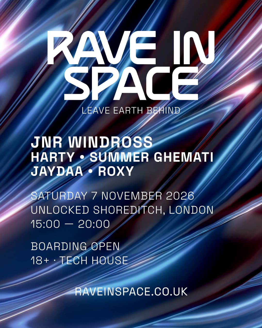 RAVE IN SPACE