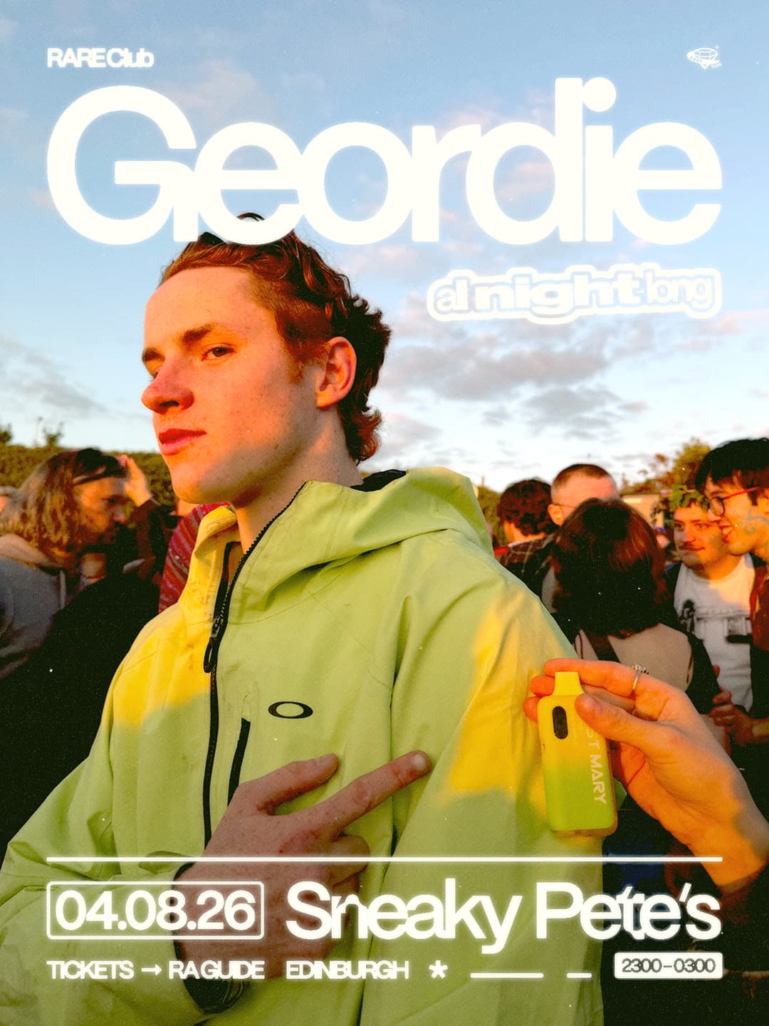 RARE Club // Geordie All Night Long  at Sneaky Pete's