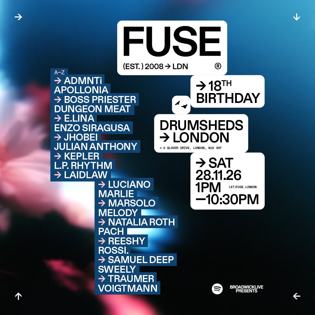 FUSE 18th Birthday at Drumshed at Drumsheds