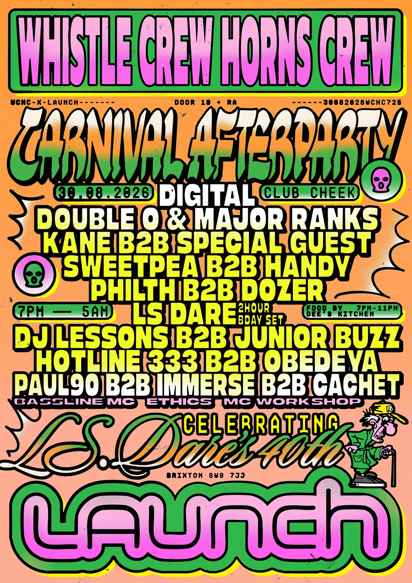 Whistle Crew Horns Crew X Launch Carnival Afterparty