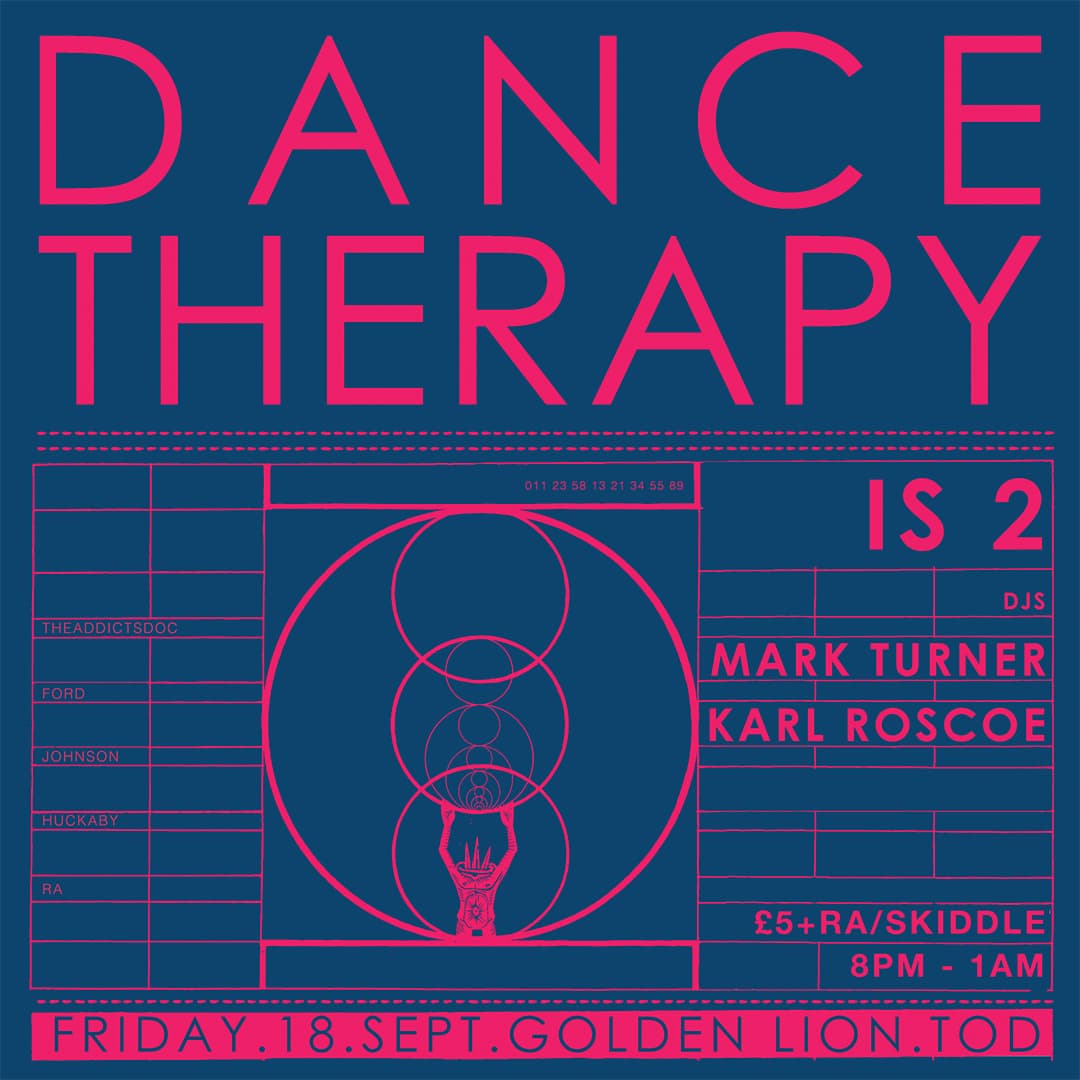 Dance Therapy with DJs Mark Turner and Karl Roscoe at The Golden Lion