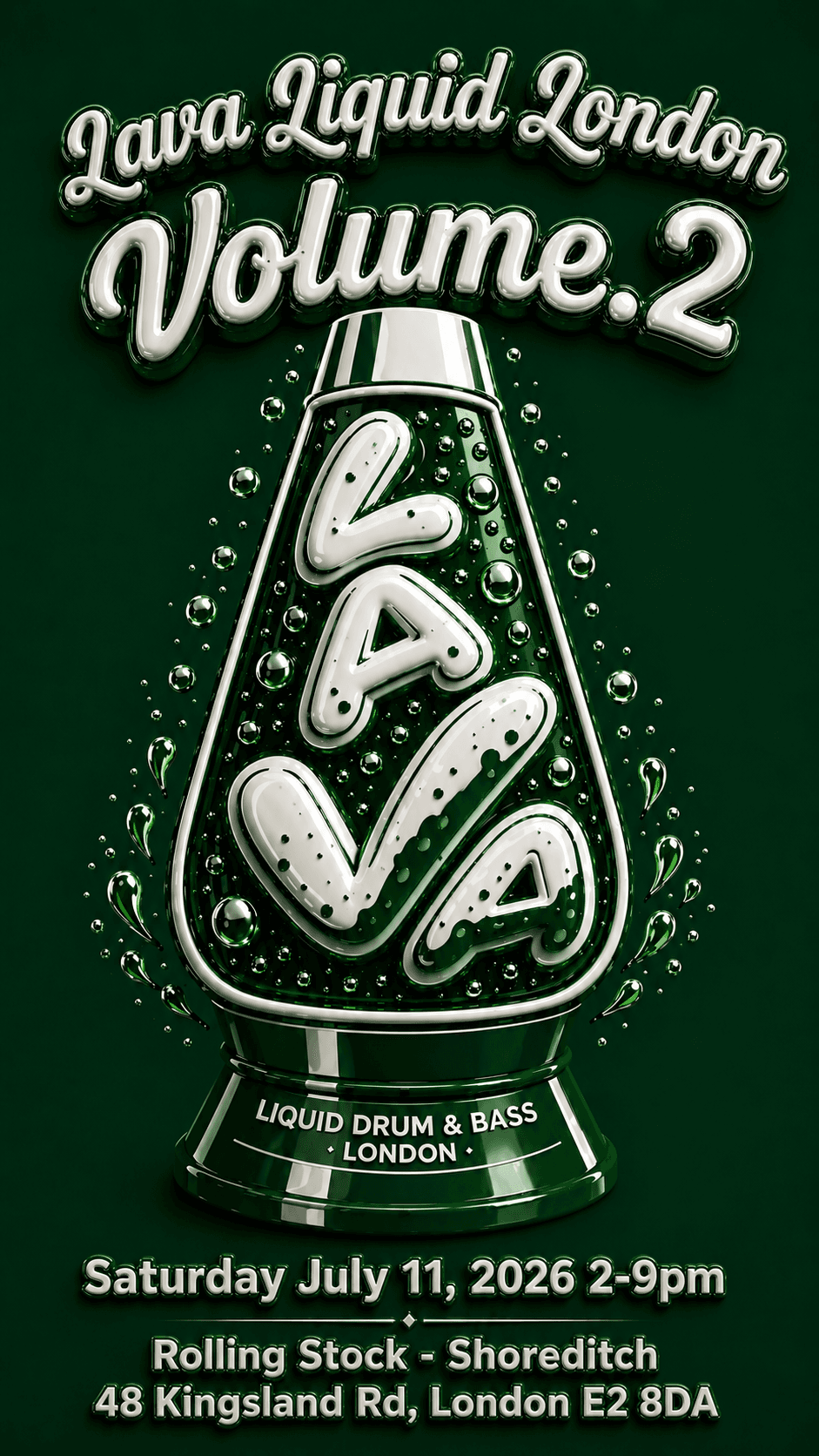 Lava.Liquid.London Volume.2 at Rolling Stock