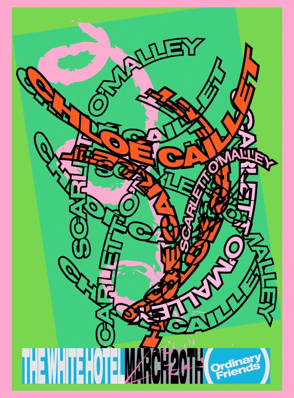 Ordinary Friends presents Chloé Caillet & Scarlett O'Malley at The White Hotel