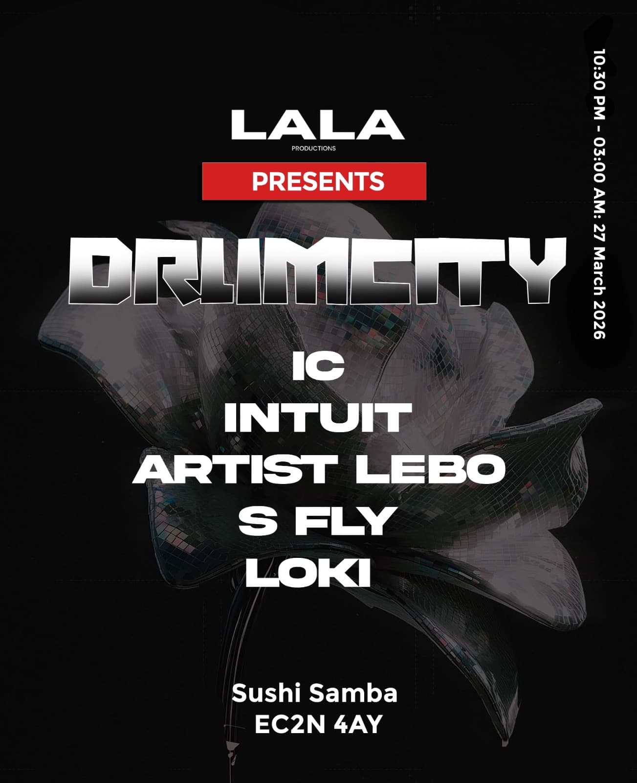 DRUMCITY at Sushisamba - London Heron Tower