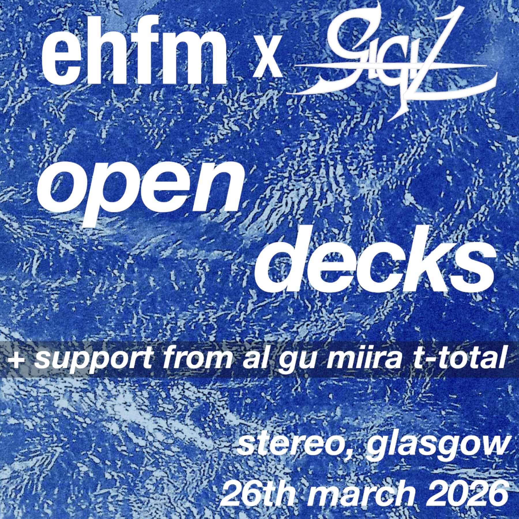 EHFM x SIGIL: Open Decks at Stereo