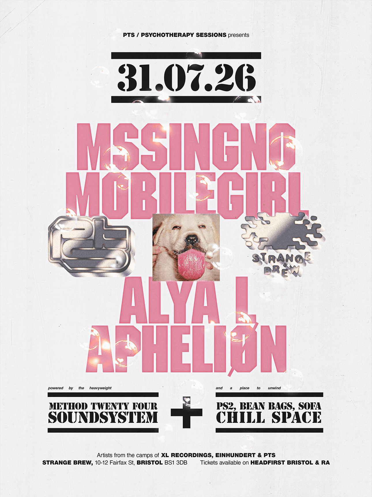 PTS ϟ MssingNo & Mobilegirl at Strange Brew