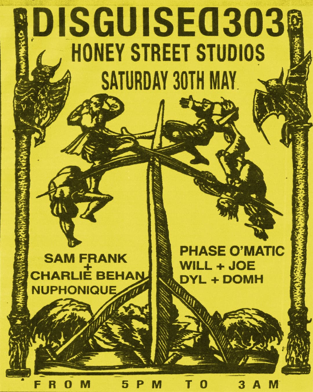 Disguised303 - Phase O'Matic at Honey Street Studio