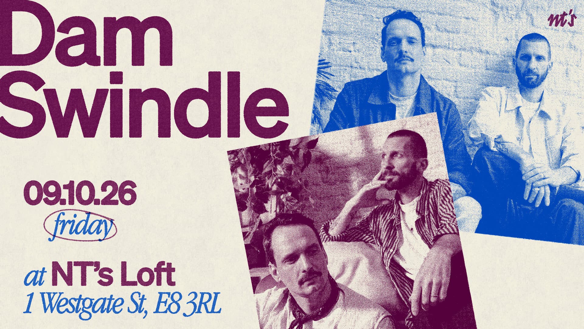 NT's Loft: Dam Swindle (All Night Long) at Night Tales Loft