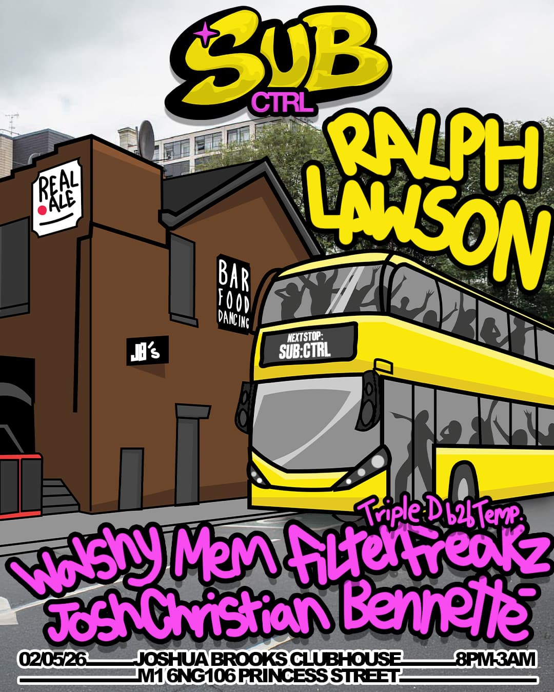 SUB:ctrl - Ralph Lawson - JBs Clubhouse 