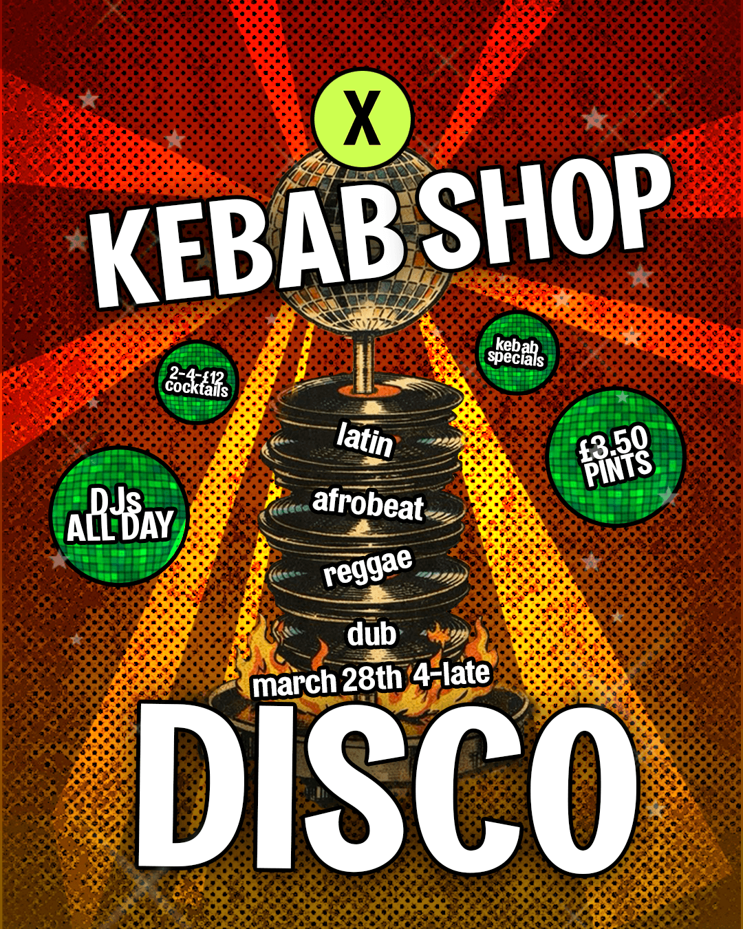 The Kebab Shop Disco at The New Cross 