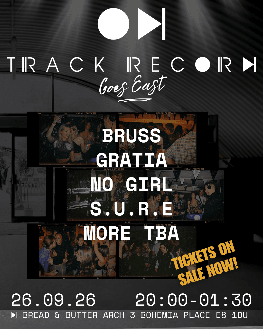 Track Record Goes East at Bread And Butter Arch