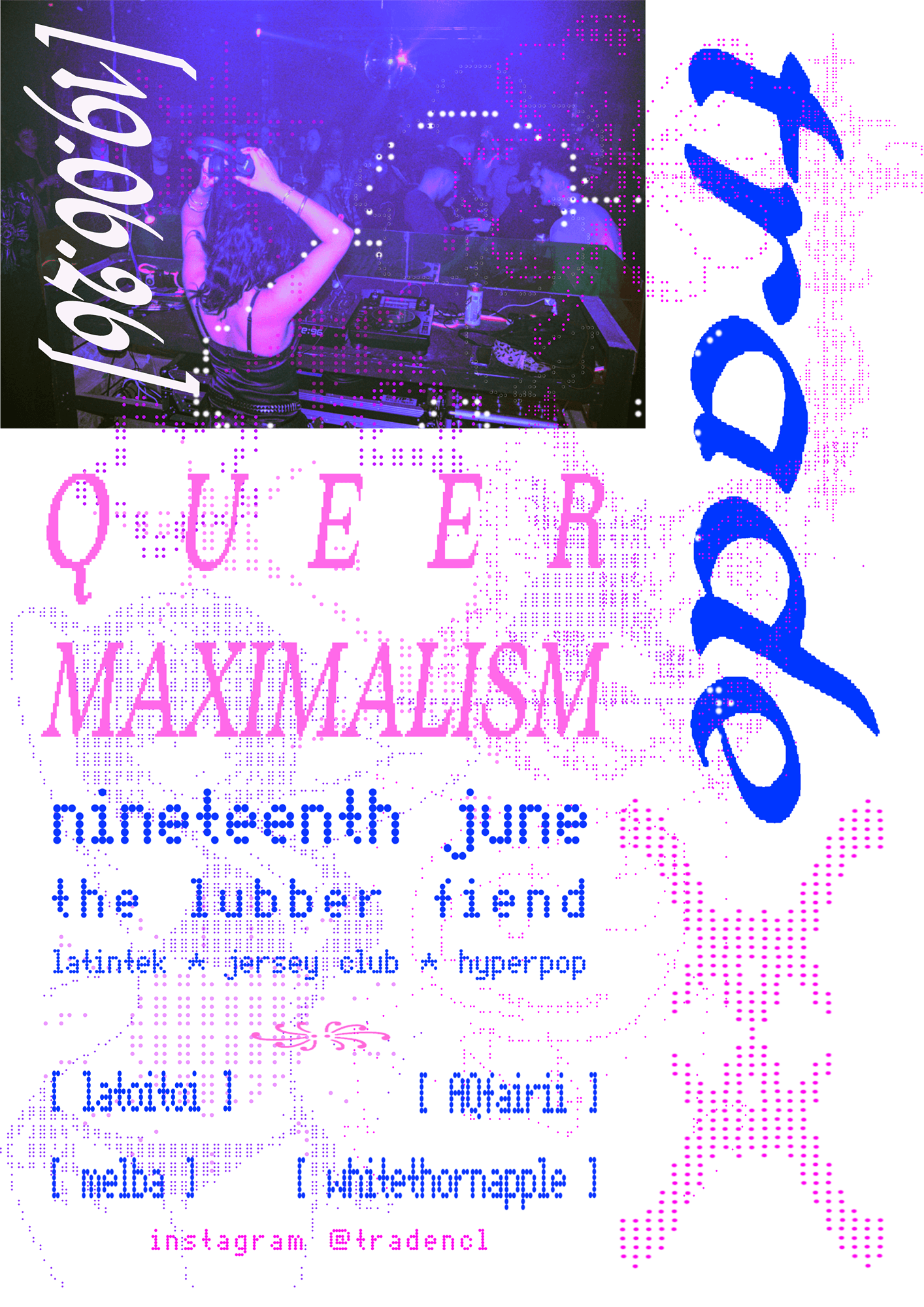 TRADE - FULL BLOWN QUEER MAXIMALISM at The Lubber Fiend