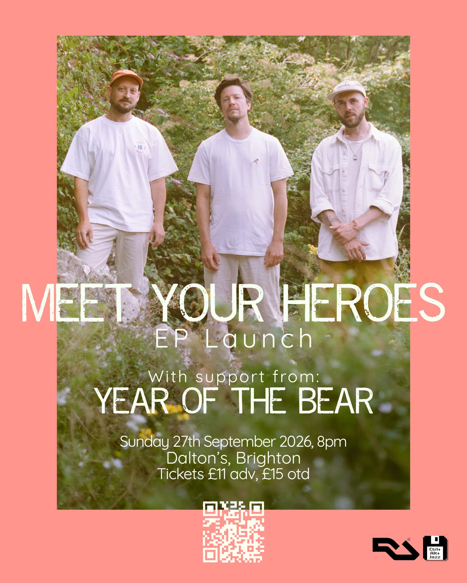 Meet Your Heroes EP Launch + Year of the Bear at Daltons Brighton