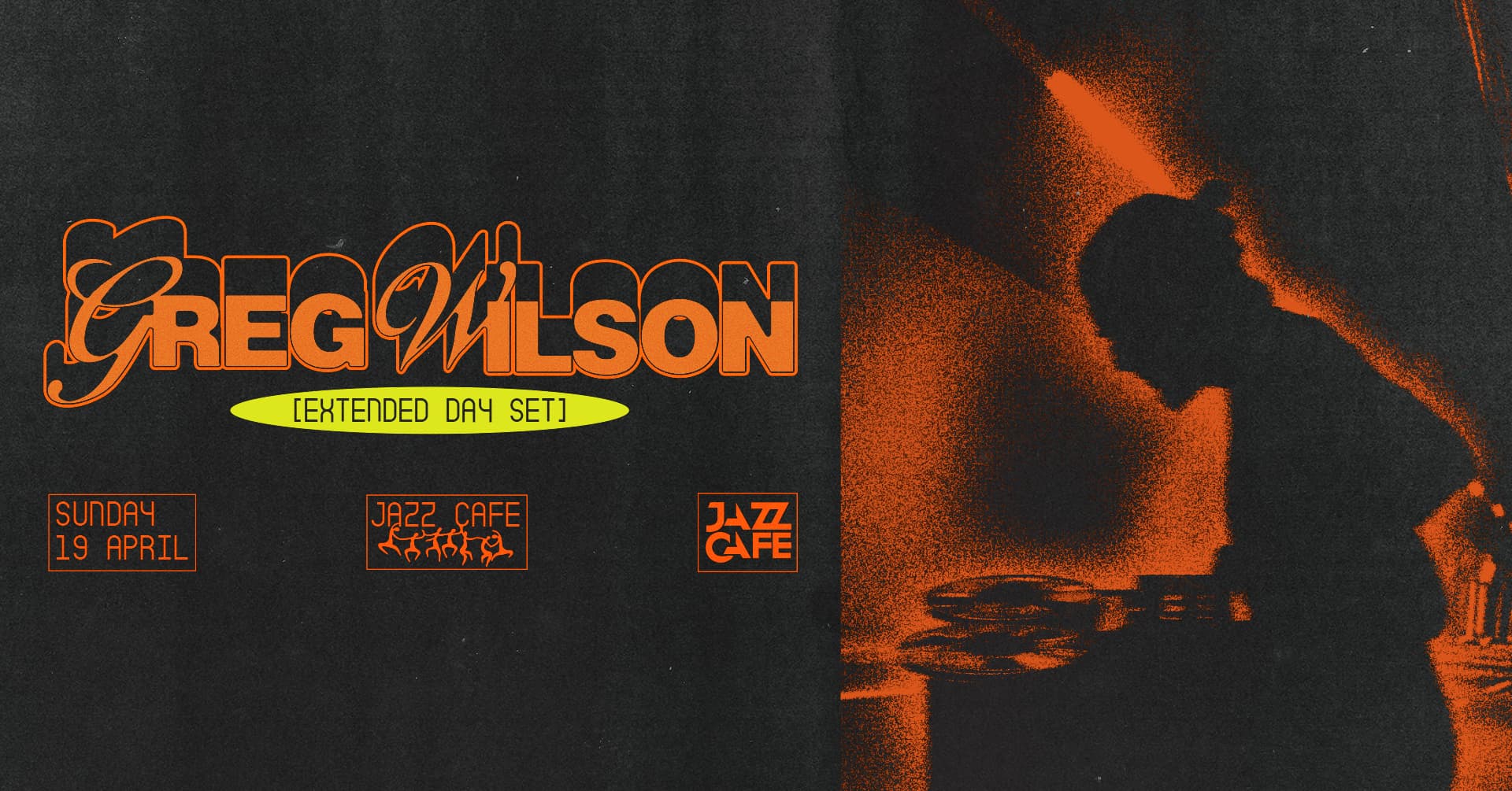 50 Years of Greg Wilson [Extended Day Set] at The Jacc Cafe