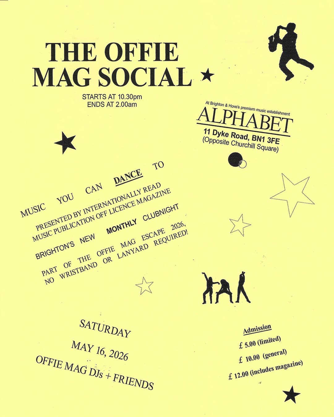 The OFFIE MAG Social (OFFIE MAG Escape) at A L P H A B E T