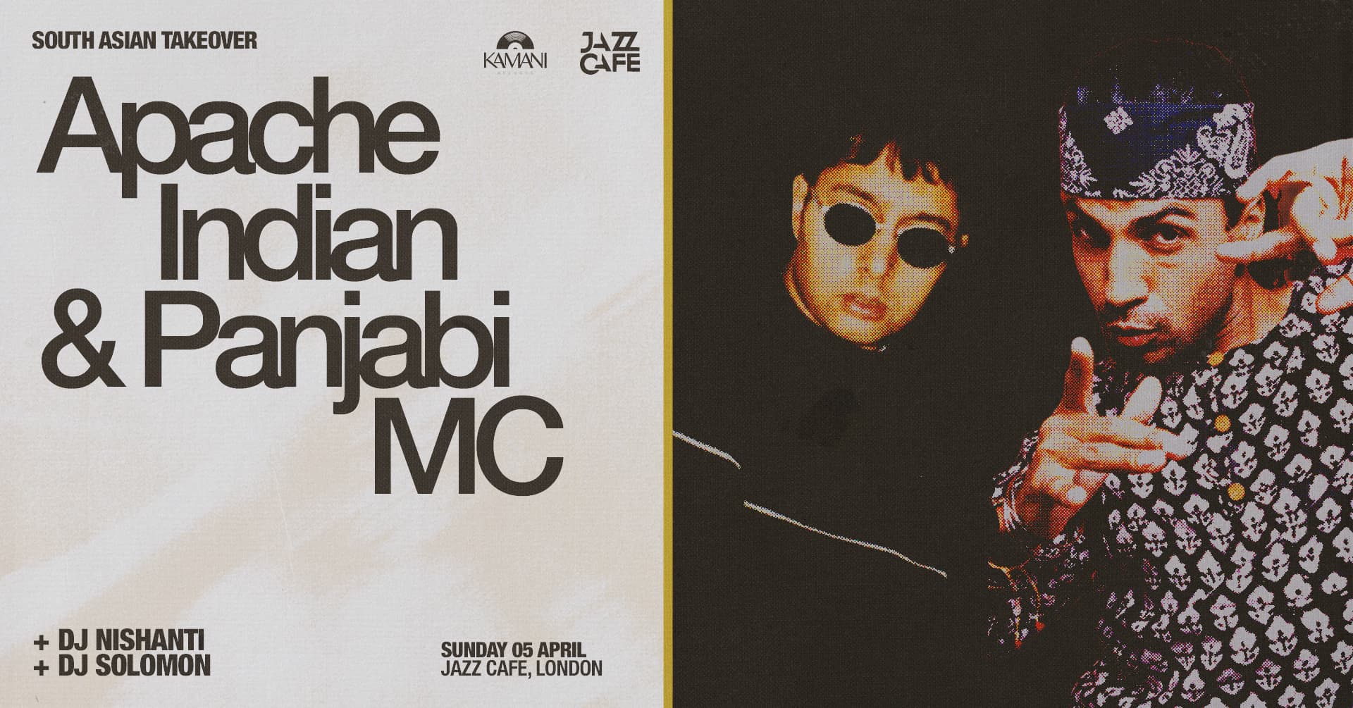 Apache Indian & Panjabi MC at The Jacc Cafe